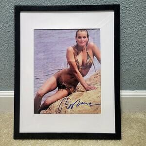 Bo Derek in Swimsuit Autographed 11X14 Framed & Matted COA Actress Model
